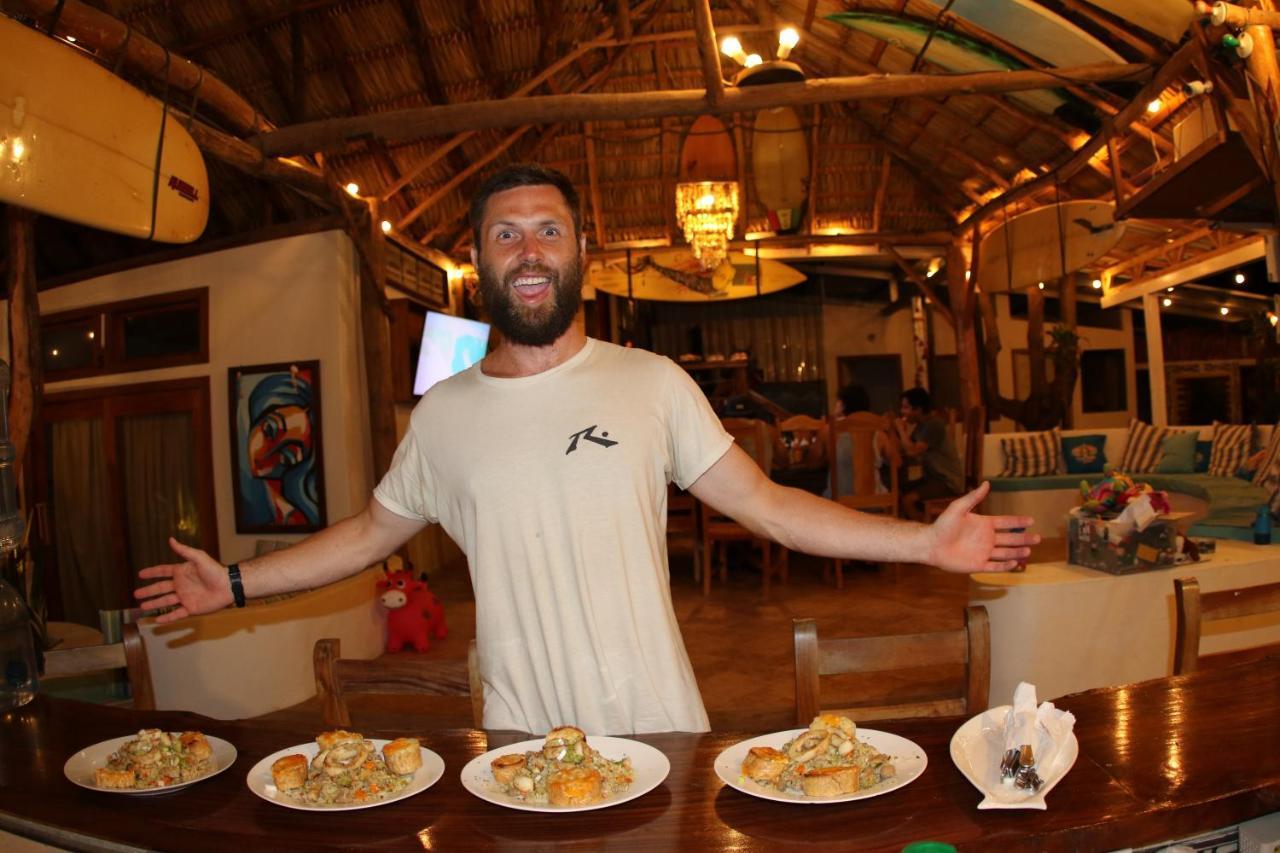Sirena Surf Lodge Miramar Nicaragua Exterior foto