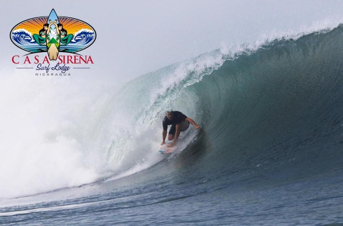 Sirena Surf Lodge Miramar Nicaragua Exterior foto